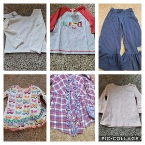 Matilda Jane size 2 tops and ruffle pants